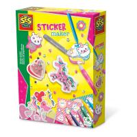 SES CREATIVE Children's Sticker Maker, Unisex, Five Years and Above, Multi-colour (00107)