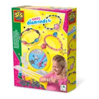 SES CREATIVE Children's Easy Diamonds Bracelets Set, Unisex, Six Years and Above, Multi-colour (14682)