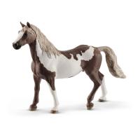 SCHLEICH Horse Club Paint Horse Gelding Toy Figure, 5 to 12 Years, Brown/White (13885)