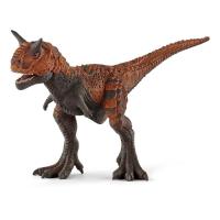 SCHLEICH Dinosaurs Carnotaurus Toy Figure, 4 to 12 Years, Orange/Green (14586)