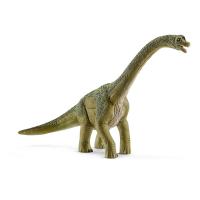 SCHLEICH Dinosaurs Brachiosaurus Toy Figure, 4 to 12 Years, Green/Tan (14581)