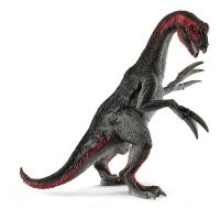 SCHLEICH Dinosaurs Therizinosaurus Toy Figure, 4 to 12 Years, Grey/Red (15003)