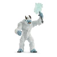 SCHLEICH Eldrador Creatures Ice Monster with Weapon Toy Figure, 7 to 12 Years, Multi-colour (42448)
