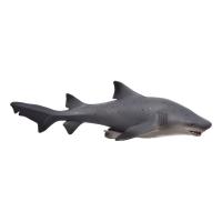 ANIMAL PLANET Sealife Bull Shark Large Toy Figure, Three Years and Above, Grey (387355)