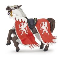 PAPO Fantasy World Red Dragon King Horse Toy Figure, Three Years or Above, Multi-colour (39388)