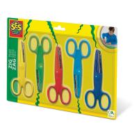 SES CREATIVE Zigzag Craft Scissors, 3 to 12 Years (00839)