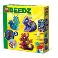 SES CREATIVE Beedz Dragons Iron-on Beads, 5 Years and Above (06208)