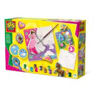 SES CREATIVE Canvases to Paint Princesses Casting and Painting (01349)