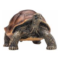 MOJO Wildlife & Woodland Giant Tortoise Toy Figure, Brown/Green (387259)