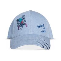 DISNEY Lilo & Stitch Weird but Cute Stitch Novelty Adjustable Cap, Blue (BA385184DNY)