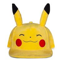 POKEMON Smiling Pikachu Novelty Adjustable Cap, Yellow (NH445072POK)