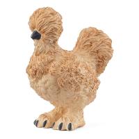 SCHLEICH Farm World Silkie Chicken Toy Figure (14891)