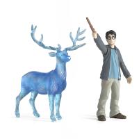 SCHLEICH Harry Potter Wizarding World Harry Potter & Patronus Toy Figure Set (42680)