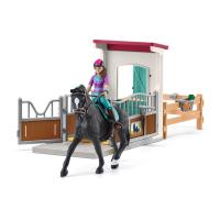 SCHLEICH Horse Club Horse Box Lisa & Storm Toy Figure Set (42709)