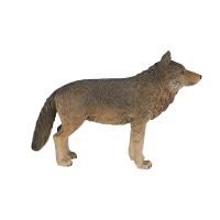 MOJO Wildlife & Woodland Timber Wolf Standing Toy Figure (387025)