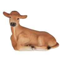 MOJO Farmland Jersey Calf Lying Down Toy Figure (387144)