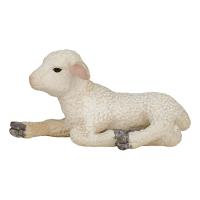 MOJO Farmland Lamb Lying Down Toy Figure (387099)