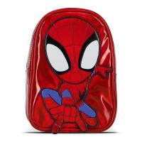 MARVEL COMICS Spider-Man 3D Character Patch Shiny Mini Backpack (MP581388SPN)