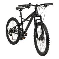HUFFY Korros 24-Inch 21-Speed Black Hardtail Mountain Bike (24382W)