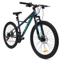 HUFFY Korros 26-Inch 21-Speed Blue Hardtail Mountain Bike (26322W)