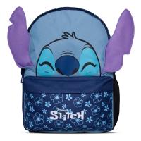 DISNEY Lilo & Stitch Floral 3D Stitch Children's Novelty Backpack, Blue/Purple (BP561570DNY)