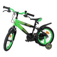 VOLARE Strike Green and Black 14-Inch Boys Children's Bike (51429)