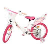 VOLARE Unicorn White 16-Inch Girls Children's Bike (61680)