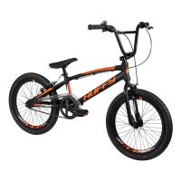 HUFFY HX Pro Racer 20-inch Aluminum BMX Race Bike - Black/Orange (53005W)