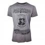 JACK DANIEL'S Charcoal Mellowed 'Drop by Drop' T-Shirt, Male, Small, Grey (TS050400JDS-S)