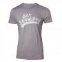 RICK AND MORTY Get Schwifty T-Shirt, Male, Extra Large, Grey (TS180756RMT-XL)
