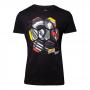MARVEL COMICS Ant-Man and the Wasp Male Ant-Man Head T-Shirt, Male, Small, Black (TS777205ANW-S)