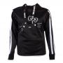 HELLO KITTY Side Buttons Hoodie, Female, Extra Large, Black (HD521072HKT-XL)