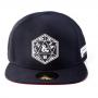 HASBRO Dungeons & Dragons Dice Patch Snapback Baseball Cap, Black (SB125520HSB)