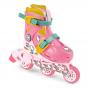 HELLO KITTY Club Children's Tri-to-Inline Skates, Size 9 to 11.5 UK, Girl, Ages Three Years and Above, Pink/White (OHKY084-2)