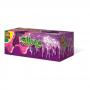 SES CREATIVE Slime Glitter Dual Set, Unisex, Ages Three to Twelve Years, Pink/Purple (15003)