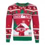 20TH CENTURY STUDIOS Home Alone Kevin! with All-Over Xmas Design Knitted Christmas Jumper, Unisex, Medium, Multi-colour (KW215767FOX-M)