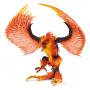 SCHLEICH Eldrador Creatures Fire Eagle Toy Figure, 7 to 12 Years, Multi-colour (42511)