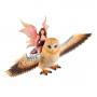 SCHLEICH Bayala Fairy in Flight on Glam-Owl Toy Figure Set, 5 to 12 Years, Multi-colour (70713)