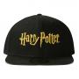 HARRY POTTER Wizards Unite Logo Snapback Baseball Cap, Black (SB273063HPT)