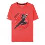 MARVEL COMICS Shang-Chi and the Legend of the Ten Rings Master of Martial Arts T-Shirt, Male, Medium, Red (TS854182CHI-M)