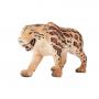 ANIMAL PLANET Mojo Dinosaurs Smilodon Toy Figure, Three Years and Above, Tan/Brown (387048)