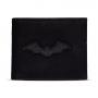 DC COMICS The Batman Logo Patch Bi-fold Wallet, Male, Black (MW003122BAT)
