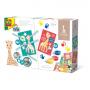 SES CREATIVE Sophie La Girafe Children's My First Colouring and Painting 2-in-1 Set, 12 Months and Above (14497)