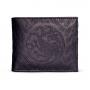 GAME OF THRONES House of the Dragon Logo All-over Print Bi-fold Wallet, Male, Black (MW478256GOT)