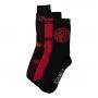 GAME OF THRONES House of the Dragon Iconic Logo Crew Socks, Male, 39/42, Multi-colour (CR768702GOT-39/42)