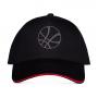 MARVEL COMICS Doctor Strange in the Multiverse of Madness Masters of the Mystic Arts Insignia Adjustable Cap, Black/Red (BA256680DSM)