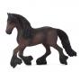 PAPO Horses and Ponies Frisian Horse Toy Figure, 3 Years or Above, Brown (51067)