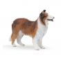 PAPO Dog and Cat Companions Collie Toy Figure, 3 Years or Above, Brown/White (30230)