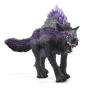 SCHLEICH Eldrador Creatures Shadow Wolf Toy Figure, 7 to 12 Years, Grey/Purple (42554)