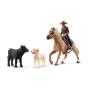 SCHLEICH Farm World Western Riding Adventures Toy Figure Set, 3 to 8 Years, Multi-colour (42578)